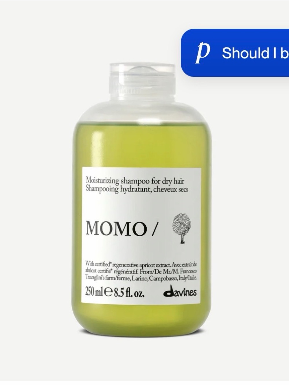 Davines MOMO Moisturizing Shampoo & Conditioner DUO